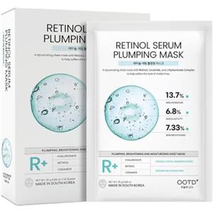 #OOTD Retinol Sheet Mask - Maschera retinolo per rinnovare e levigare la pelle, ideale per combattere i sintomi dell'età, cura vegana e bellezza coreana