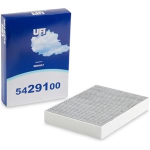 UFI Filters, Filtro Abitacolo ai Carboni Attivi 54.291.00 | per Ricambio, Adatto a Auto, Applicabile su Diversi Modelli Renault Espace, Grand Scenic, Kadjar, Megane, Scenic e Talisman