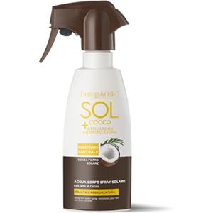Bottega Verde - SOL Cocco, Acqua Corpo Spray Attivatore Abbronzatura 200 ml | Idratante e Rinfrescante, Effetto Anti-Sale, con Latte di Cocco, Carota e Papaya, Esalta l'Abbronzatura, No Filtri Solari