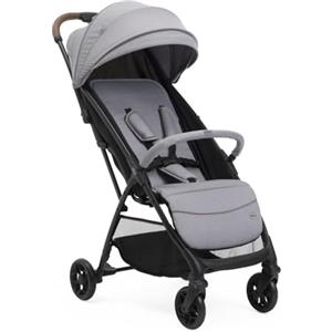 Chicco Glee, Passeggino 0+ Mesi-22 Kg, con Chiusura Automatica e Compatta, Capotte Estensibile con Trattamenti UV50+ Antipioggia, Schienale Reclinabile e Regolabile, Poggiagambe, Grigio