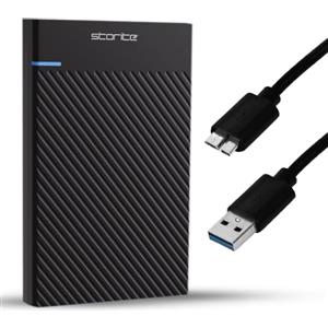 Storite Disco rigido esterno portatile 500GB con USB 3.0 per il gaming. | Plug & Play per laptop, PC, Mac, computer desktop e console di gioco.