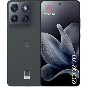 Motorola edge 70 con Moto AI (12/512GB, Tripla fotocamera da 50MP + flicker sensor, selfie 50MP, ultra sottile 5.99mm, 4800mAh Silicon-Carbon, Display 6.67 Super HD 120Hz, PANTONE Gadget Grey