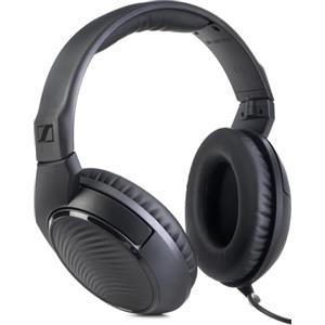 Sennheiser Cuffie professionali HD 200 PRO per DJ e monitoraggio, con retro chiuso, cavo singolo da 2 m e adattatore jack stereo da 1-4 inclusi, colore nero (507182)