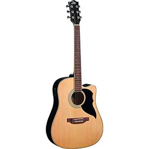 Eko - RANGER CW EQ NATURAL, Chitarra Acustica con Equalizzatore Top Abete Fasce e Fondo in Tiglio, Colore Natural