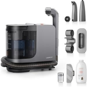 uwant Y200 Steam Lavamaterassi Lava e Aspira 1750W Lavatappeti E Divani Lava E Asciuga Igienizza 99.9% Pulitore a Vapore per Divani Tappezzerie, Tappeti 100°C Autopulizia 4 Testine