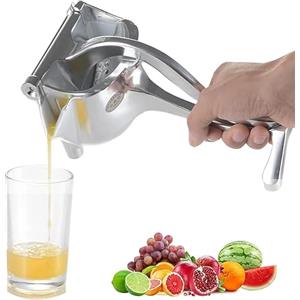 FGOOEBNE Spremiagrumi manuale, robusto estrattore di succo portatile in lega di alluminio, spremisucco di frutta, spremiagrumi manuale in acciaio inossidabile, for spremere arance, melograno, limoni/532