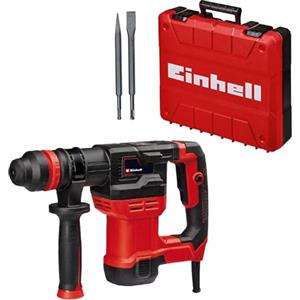 Einhell Martello demolitore TE-DH 5 | 5 J | Attacco utensili SDS-plus | Impugnatura con smorzamento delle vibrazioni | Impugnatura ausiliaria regolabile | E-Box
