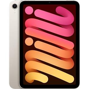 Apple iPad mini con chip A17 Pro: Progettato per Apple Intelligence, display Liquid Retina da 8,3'', 128GB, Wi Fi 6E, fotocamera da 12MP, un giorno intero di batteria - Galassia