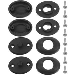 DIYEAH Fibbia di Fissaggio per Muta da Sub, Bobina di Collegamento in plastica e Acciaio Inox, 2 Set, Chiusura Rapida per Snorkeling e Immersioni Sportive