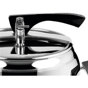 Lagostina La Classica Lagofusion, Pentola a Pressione Ø22 cm, Capacità 3,5L | In Acciaio Inox 18/10, Fondo Lagofusion, Manici in Bakelite, Con Cestello, Ricettario Ed Ecodose, Valvola a Peso