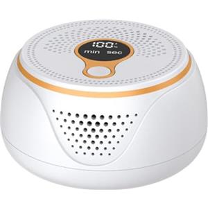 Vjsujehgy Macchina per Eliminare Gli Odori di Fumo, Purificatore d'Aria Rotondo, Deodorante per Eliminare Gli Odori 'Aria Portatile Fili