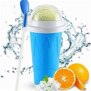 OISE ART STORE Trade Shop - Tazza 300 Ml da Spremere Gelatiera Surgelata in Silicone Granite Frullati Frappè