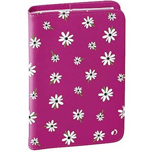 Quo Vadis - Agenda année scolaire - 2026-2027 - Eurotextagenda - Journalier - Multilingue - Bloom - Marguerite - 12 mois de août à juillet - 12x17 cm - Papier Clairefontaine blanc