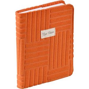 Quo Vadis - Agenda scolastica - 2026-2027 - Eurotextagenda - Giornaliera - Multilingua - Théa - Arancio - 12 mesi da agosto a luglio - 12x17 cm - Carta Clairefontaine Bianca
