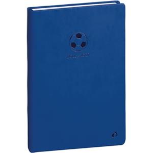 Quo Vadis 1282732Q Diario Scolastico EUROTEXTAGENDA Multilingua football Colore Blu Anno 2026-2027 formato 12x17cm giornaliera 12 mesi agosto-luglio carta bianca Paco