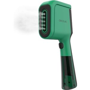 Cecotec Stiratrice Verticale Pronta in 30s IronHero V-1500 DualBrush Mint | 1500W, Vapore Continuo 25 g/min, Testina con Doppia Funzione: Elimina le Pieghe e Rimuove i Pelucchi, Piastra in Acciaio Inox