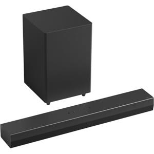 LG S30A Soundbar 140W, 2.1 canali con Subwoofer Wireless, Black | AI Sound Pro, Dolby Digital, DTS, Bluetooth, HDMI, Ottico, USB, WOW Orchestra con TV LG, Compatibile con app LG ThinQ