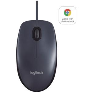 Logitech MOUSE OTTICO USB LOGITECH B100 910-003357 BLACK