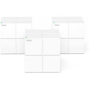 Tenda Nova MW6, Wi-Fi 5 (802.11ac), Dual Band (2.4GHz/5GHz), Connessione Ethernet, Bianco, Router da tavolo
