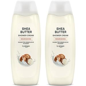 by Amazon Crema Doccia al Burro di Karitè, 2 x 500 ml