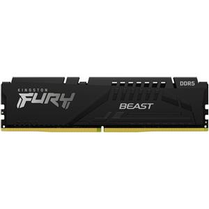 Kingston Technology KINGSTON RAM 8GB 5200MT/s DDR5 CL40 DIMM FURY Beast Black XMP KF552C40BB-8