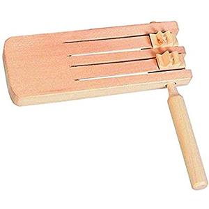 Goki Gollnest & kiesel - Raganella Doppia in Legno Naturale
