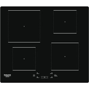Hotpoint Ariston HQ 0930S NE - Piano Cottura Induzione Elettrico | Piastra Induzione 4 Zone Di Cottura 9 Livelli Di Potenza Più Booster. My Menu, Sicurezza Bambini. 5,4 x 59 x 51 cm