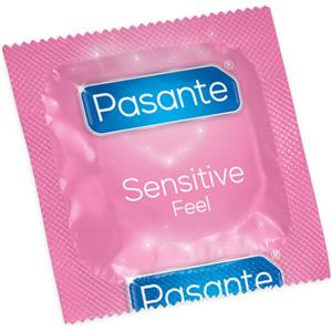 PASANTE Preservativi Ultrasottili Sensitive Feel 144 Pezzi Trasparente Lattice - Pasante