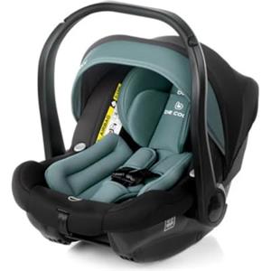 Be Cool Travel Carrier, Seggiolino Auto Neonato i-Size R129 40-85 cm, Ovetto Auto Contromarcia dalla Nascita, Compatibile con Passeggini Kombo e Stratos, Blu