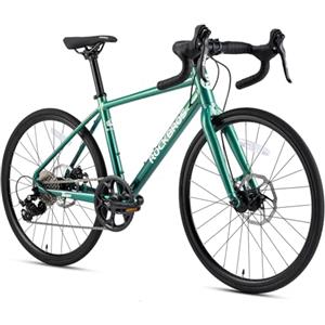 ROCKBROS TEEN Bici da Corsa 22 Pollici, Telaio in Alluminio Leggero, Bicicletta da Strada Cambio SENSAH PHI 10 Velocità, Freni a Disco Meccanici, per Altezze 140-155 cm