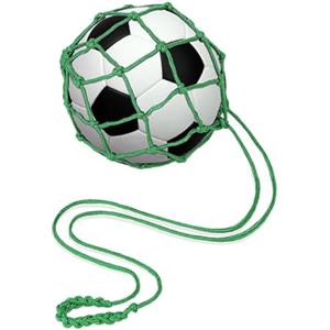 Generic Rete per palloni da calcio, in nylon ad alta densità, per allenamento | Rete portaoggetti per palloni, chiusura in nylon, portatile, per esercitazioni di calcio giovanili, sport all'aria aperta