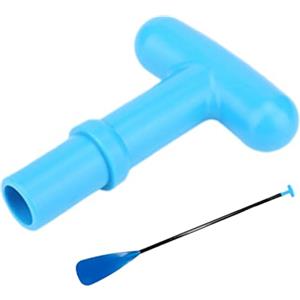 Generic Canoa a forma di T Pagaia Maniglia T-Curved Multifunzionale Ergonomico e | Impugnatura per tavola da surf per paddle adatta per albero da 23 mm canoa e tavola da surf per sport acquatici pesca da