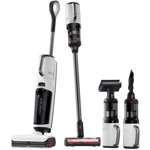 Roborock Dyad Pro Combo Aspirapolvere a secco/umido senza fili | bianco/nero - premium