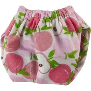 Generic Pannolini morbidi, assorbenti e a prova di perdite, lavabili per scoiattoli, ratti, criceti e porcellini d'India, chiusura flessibile per il massimo comfort (2 misure) (S-Peach)