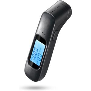 Thalire Etilometro Portatile Professionale Alta precisione | Alcol Test Digitale di Precisione con Display LCD & Allarme 3 Colori | Test Alcolemico Istantaneo per Controlli Stradali (0.00-1.9 g/l)