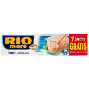 Tonno al naturale Rio Mare 3x80 g