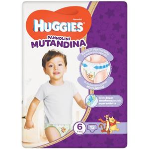 KIMBERLY CLARK ITALIA HUGGIES DIAPER Mut.6 (15-25Kg) 13pz