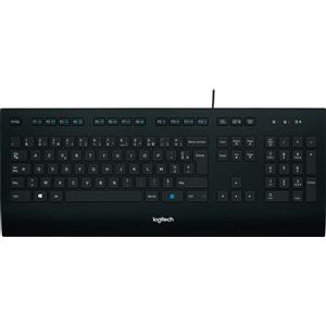 Logitech Corded K280e - Tastiera - USB - Francese