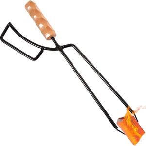 Tkxjry 40 * 11cm Pinze Legna Ardere, Pinze per Caminetti, Pinza per legna da ardere, Camino Log Grabber, Pinza per Camino, Pinze per Camino, per Caminetti da Campeggio Interni ed Esterni