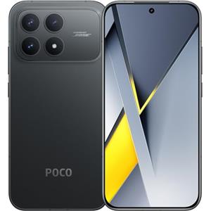 XIAOMI POCO F8 Pro, 12+256 GB, schermo AMOLED 6,59 120 Hz, tripla fotocamera 50 MP con teleobiettivo 60 mm,batteria 6210 mAh, nero, caricatore incluso