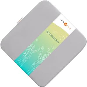 HTVRONT Tappetino per pressa a caldo compatibile con macchina da taglio Cricut, cuscinetto per pressa a caldo, 38,1 x 38,1 cm, per artigianato in vinile, ferro da stiro e trasferimento isolante