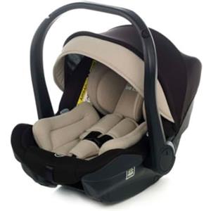 Be Cool Travel Carrier, Seggiolino Auto Neonato i-Size R129 40-85 cm, Ovetto Auto Contromarcia dalla Nascita, Compatibile con Passeggini Kombo e Stratos, Beige