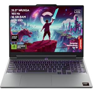 Lenovo LOQ 15" 144Hz Notebook Gaming, NVIDIA GeForce RTX 4050 8GB GDDR7, AMD Ryzen 7 170, RAM 16GB DDR5, 512GB SSD M.2 2242 PCIe 4.0, FHD, Windows 11, Tastiera retroilluminata