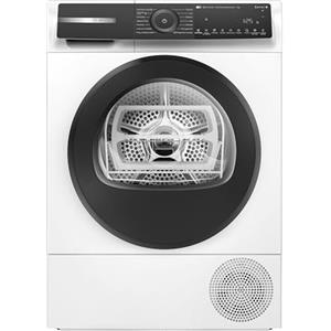Bosch WQH245A0IT Serie 6 Asciugatrice a pompa di calore 9kg Bianco | Asciugatrice smart con condensatore autopulente, Sistema asciugatura automatica, Vapore, Programma lenzuola, Made in Europe