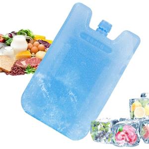 Generisch Batterie di ghiaccio per raffreddamento ad evaporazione, portatile | Contenitore refrigerante riutilizzabile, accessorio per frigorifero, per esterni, viaggi in auto, barbecue, cibo, bevande