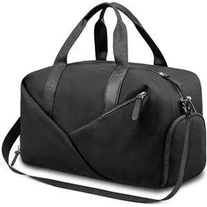Alaoo Borsone Palestra,con Scomparto per Le Scarpe e Strato Impermeabile,A | Borsa Sportiva, Borsa da Palestra di Grande capacità, Unisex, Adatto per Sport, Viaggi, Nuoto, Yoga