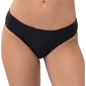 Reslip - Mutandine Mestruale Modello Slip - Colore Nero -Slip Mestruale per Flusso Normale -Lavabile e Riutilizzabile -Discreta e Confortevole - 1 Pezzo