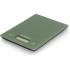 Tognana Iridea, Bilancia da Cucina con display LDC e tasti touch screen, verde salvia