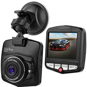 HugeAuto Dash Camera 2.4 ″ 1080P HD Car DVR Videocamera Dash Cam Videoregistratore Visione Notturna G-Sensor 170 ° Visione notturna Dual Lens Dash Cam Fotocamera anteriore e posteriore
