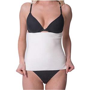 BODYPERFECT Panciera Elastica Termica Lombare Unisex Protezione Addominale qualità riscaldanti con Lana e Cotone sulla pelle Made in Italy SMALL